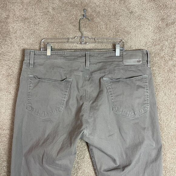AG Adriano Goldschmied Everett Jeans Mens 40 x 32 Gray Slim Straight Cloud Soft - Picture 9 of 11